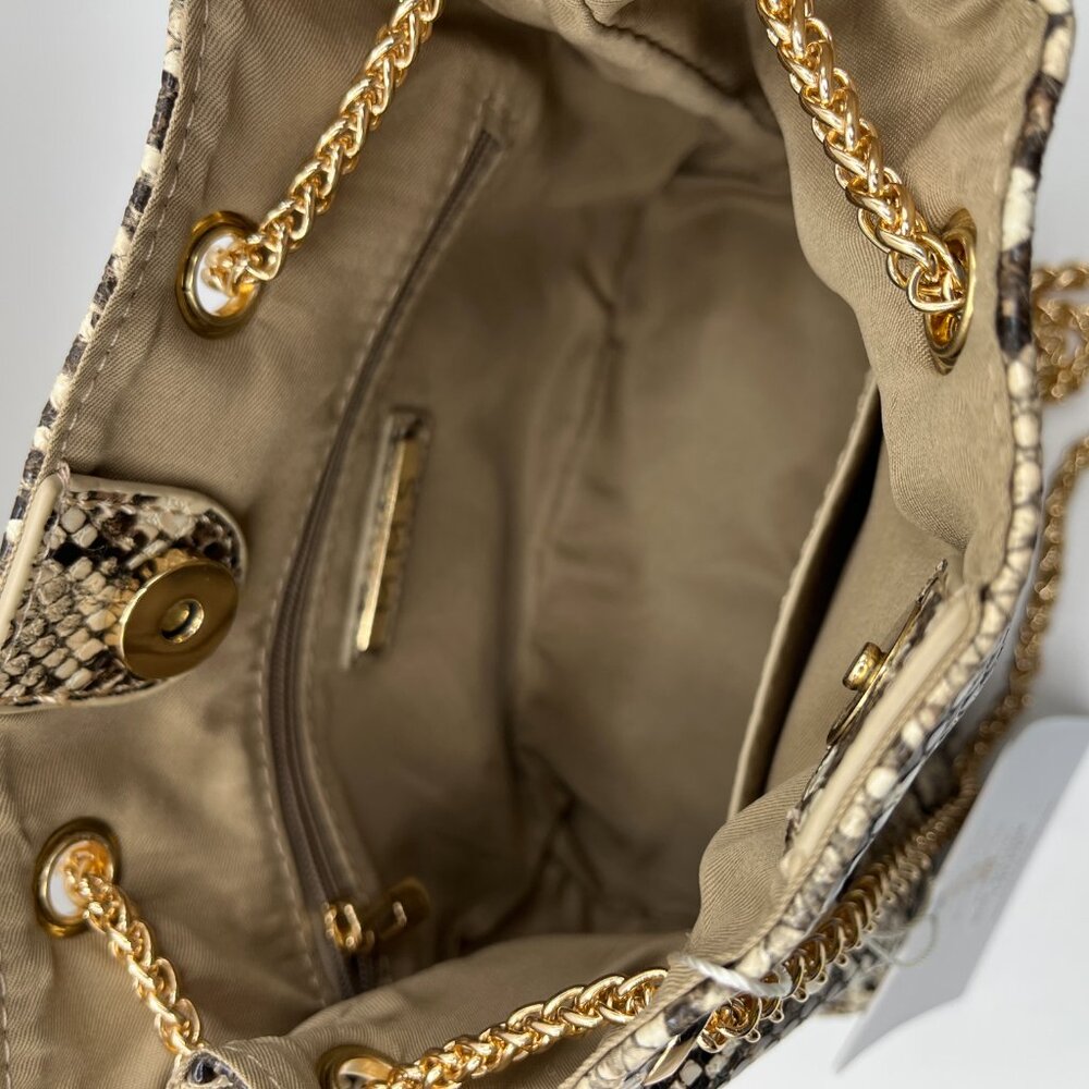 New MMS Design Studio Snake‎ Python Style Purse Mini Party Formal Chain Strap - Picture 4 of 5